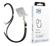 3MK Sznurek do Etui EasyClip Black (gold) 5903108568593 - 1267319 - zdjęcie 2